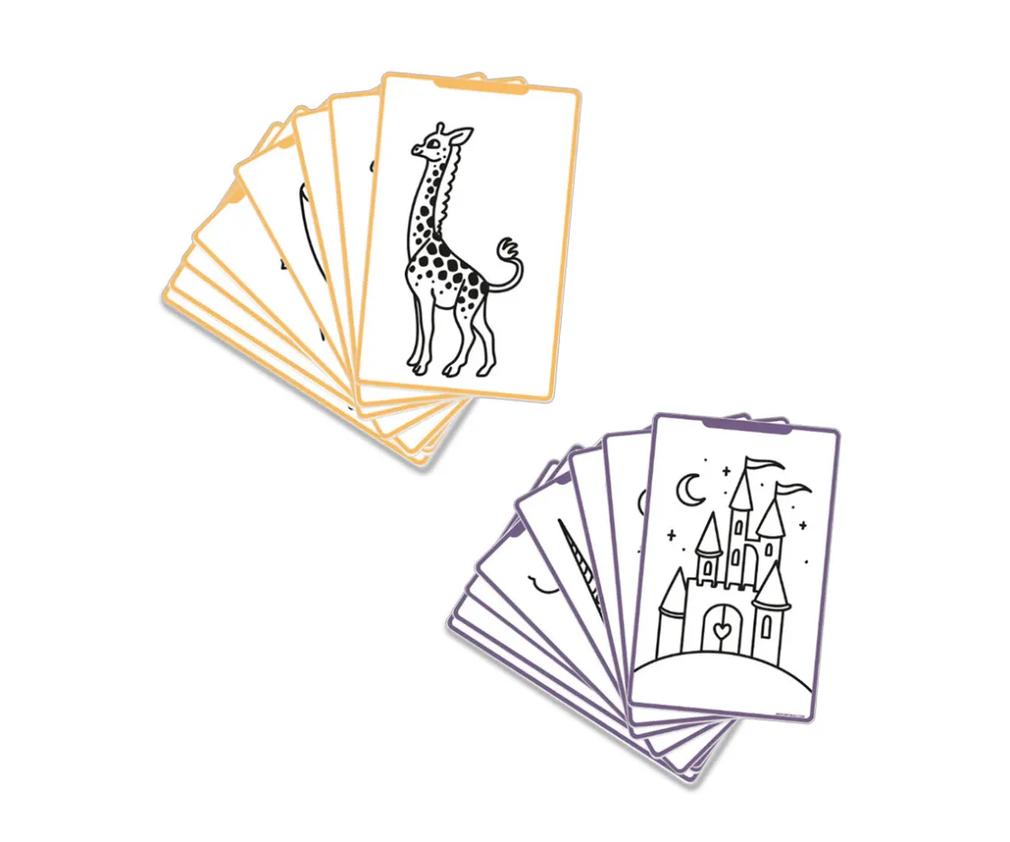 Niños Kidywolf Plantillas KidyDraw Mini Érase Una Vez y Animales