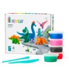 Hey Clay Plastilina Interactiva Dinosaurios (15 botes)^Niños Manualidades Para Niños