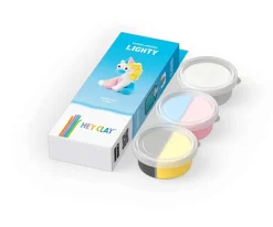 Hey Clay Plastilina Interactiva Unicornio Lighty (3 botes)^Niños Manualidades Para Niños