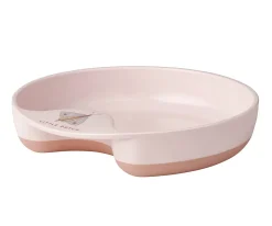 Mepal Plato Antideslizante Mio Flores y Mariposas^ Vajilla Infantil