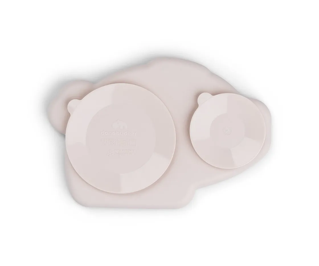 Done by Deer Plato Antideslizante Stick&Stay Pigee^ Baby Led Weaning