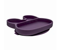 We Might Be Tiny Plato con Ventosa Conejito Plum^ Vajilla Infantil
