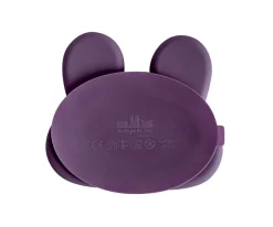 We Might Be Tiny Plato con Ventosa Conejito Plum^ Vajilla Infantil