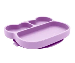 We Might Be Tiny Plato con Ventosa Oso Lilac^ Vajilla Infantil