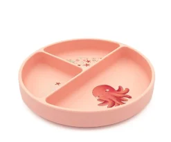 Sassi Plato de Silicona con Compartimentos Pulpo