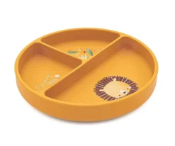 Sassi Plato de Silicona con Compartimentos León