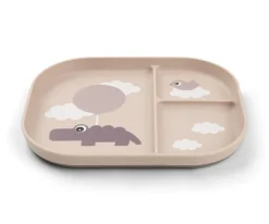 Done by Deer Plato Foodie Compartimentos Croco Happy Clouds^ Baby Led Weaning