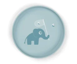 Done by Deer Plato Foodie Elphee Blue^ Vajilla Infantil