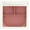Tutete Plato Silicona con Ventosa Brick Blush