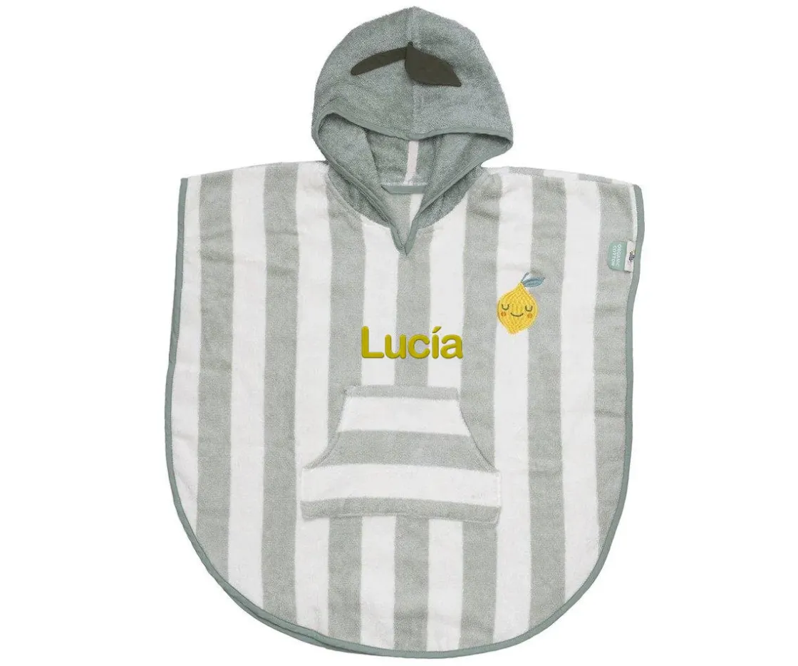 The Cotton Cloud Poncho con Capucha Lola Limón Personalizable^ Ponchos Toalla