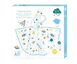 Djeco Poncho de Lluvia Espacio^ Ropa Infantil