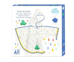 Djeco Poncho de Lluvia Tortuga^ Ropa Infantil