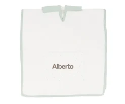 Cristina de Jos'h Poncho Rainbow Dots Verde Personalizable^ Ponchos Toalla