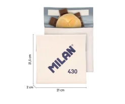 Milan Porta Alimentos Snack Colección 430 Since 1918 Beige^ Fundas Para Almuerzo