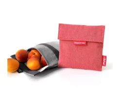Roll´eat Porta Alimentos Snack n'Go Eco Rojo^ Bolsas Merienda