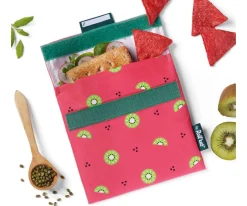 Roll´eat Porta Alimentos Snack'n Go Kiwi^ Fundas Para Almuerzo