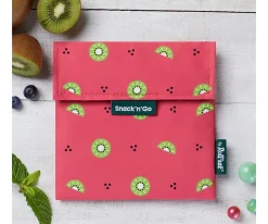 Roll´eat Porta Alimentos Snack'n Go Kiwi^ Fundas Para Almuerzo
