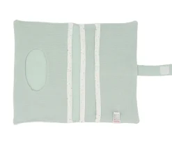 Cristina de Jos'h Porta Toallitas Rainbow Dots Verde^Niños Porta Toallitas