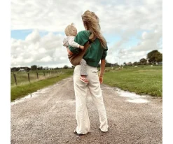 Wildride Portabebés Bandolera Lino Camel