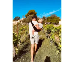 Niños Wildride Portabebés Bandolera Negro