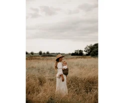 Wildride Portabebés Bandolera Lino Brown