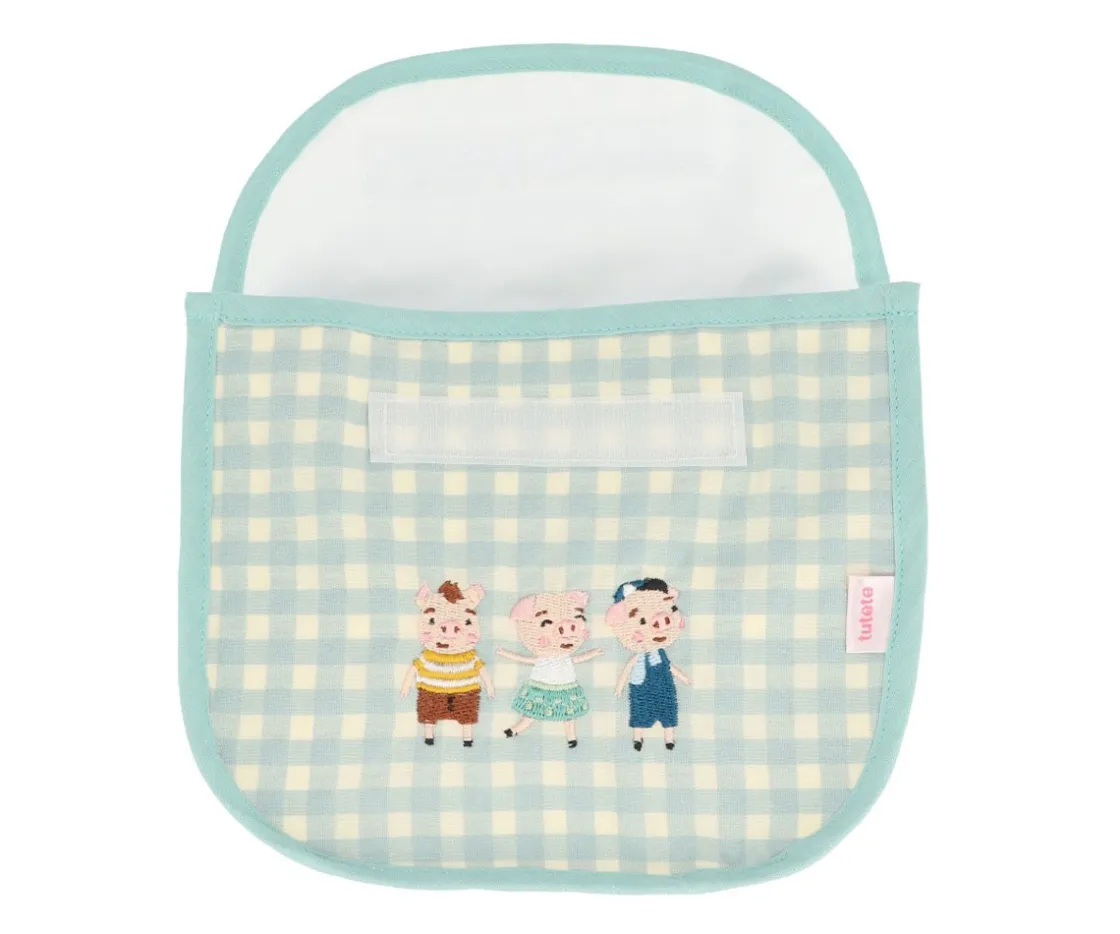 Tutete Textil Portabocatas Plastificado The Three Little Pigs