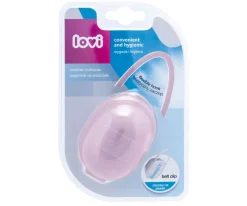 LOVI Portachupetes Rosa^ Portachupetes