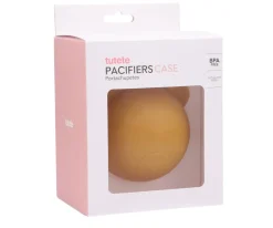 Tutete Portachupetes Silicona Bear Mostaza^ Portachupetes