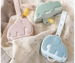 Done by Deer Portachupetes Silicona Elphee Blue^ Portachupetes