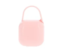 Tutete Portachupetes Square Personalizado Rosa Tiza^ Portachupetes