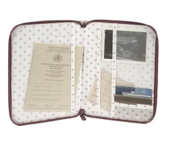 Pasito a Pasito Portadocumentos Bebé Cherry Flores^Niños Portadocumentos Bebé