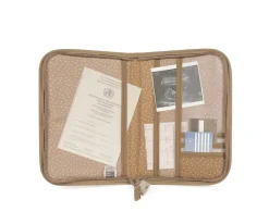 Walking Mum Portadocumentos Corazones Poppy Canela^Niños Portadocumentos Bebé