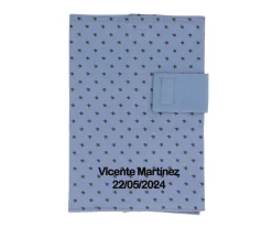 Cristina de Jos'h Portadocumentos Mini Star Blue Personalizable^Niños Portadocumentos Bebé