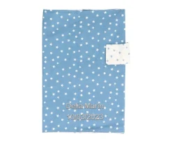 Cristina de Jos'h Portadocumentos Mini Star Azul Personalizable^Niños Portadocumentos Bebé