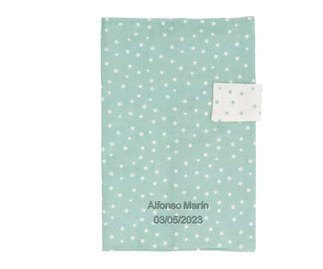 Cristina de Jos'h Portadocumentos Ministar Verde Personalizable^Niños Portadocumentos Bebé