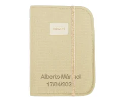 Nobodinoz Portadocumentos Poema Opera Green Tea Personalizable^Niños Portadocumentos Bebé