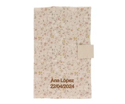 Cristina de Jos'h Portadocumentos Wild Flower Personalizable^Niños Portadocumentos Bebé