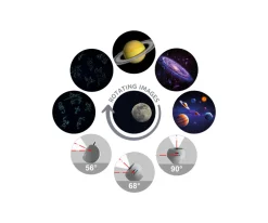 Niños Kidywolf Proyector de Imágenes KIDYSTAR Galaxies