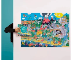 Niños Omy Póster XL + Pegatinas Dinos