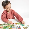 Niños Banana Panda Puzzle + Garden