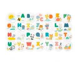 Niños Janod Puzzle Aprendo el Alfabeto en Francés