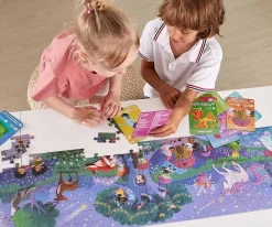 Hape Puzzle Bosque Mágico Fluorescente^Niños Juguetes Niños 6 Años