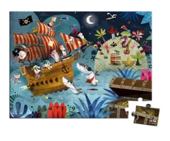 Niños Janod Puzzle Búsqueda del Tesoro 36 Piezas