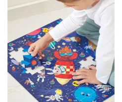 Niños Janod Puzzle Cohete 54 Piezas