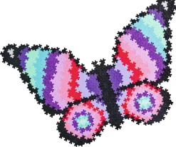 Niños Plus Plus Puzzle con Números Mariposa