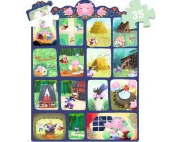 Niños Djeco Puzzle Cuento Los 3 Cerditos