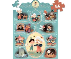 Niños Djeco Puzzle Cuento Pinocho