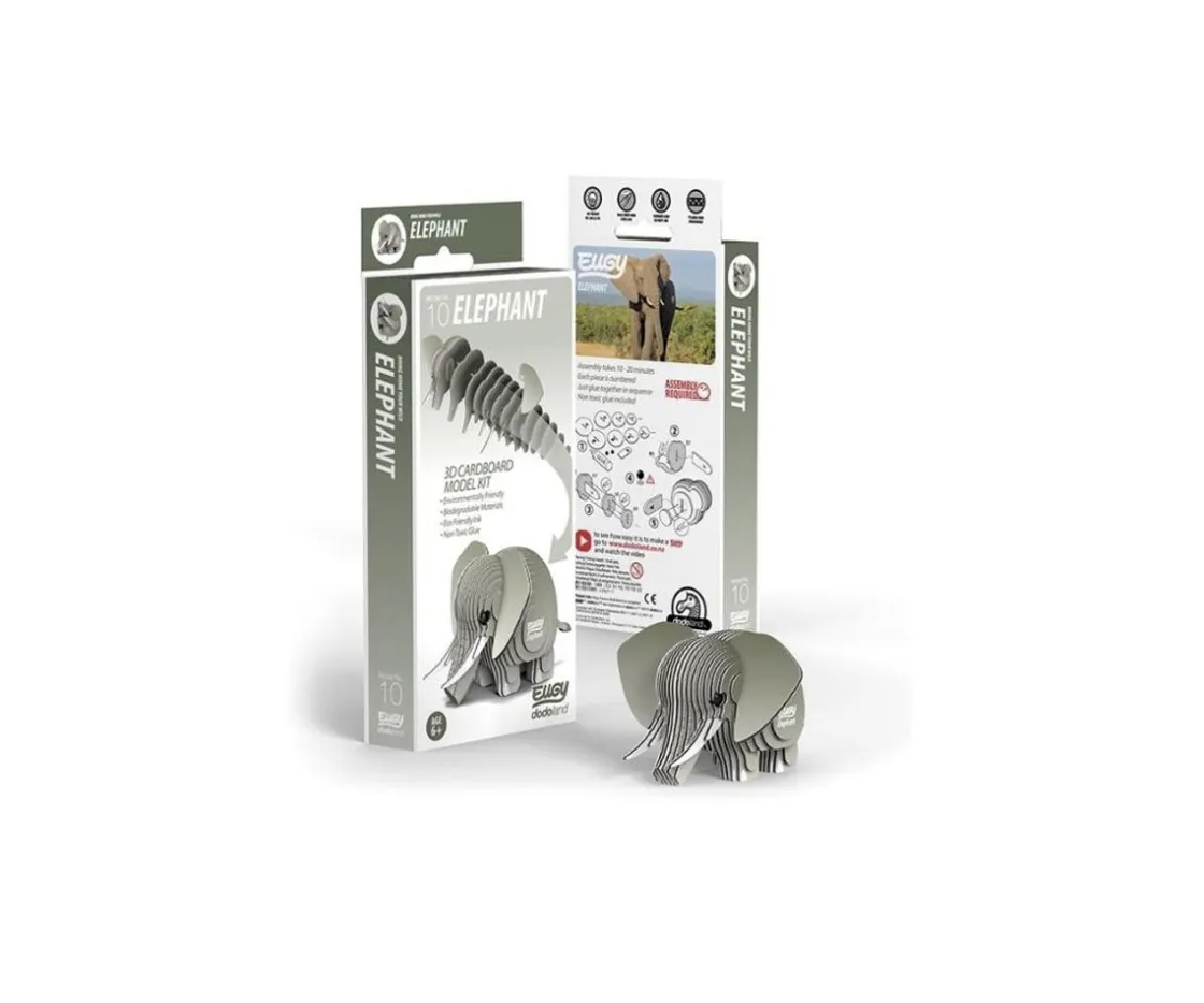 Niños Dodoland Puzzle 3D Eugy Elephant Nuevo