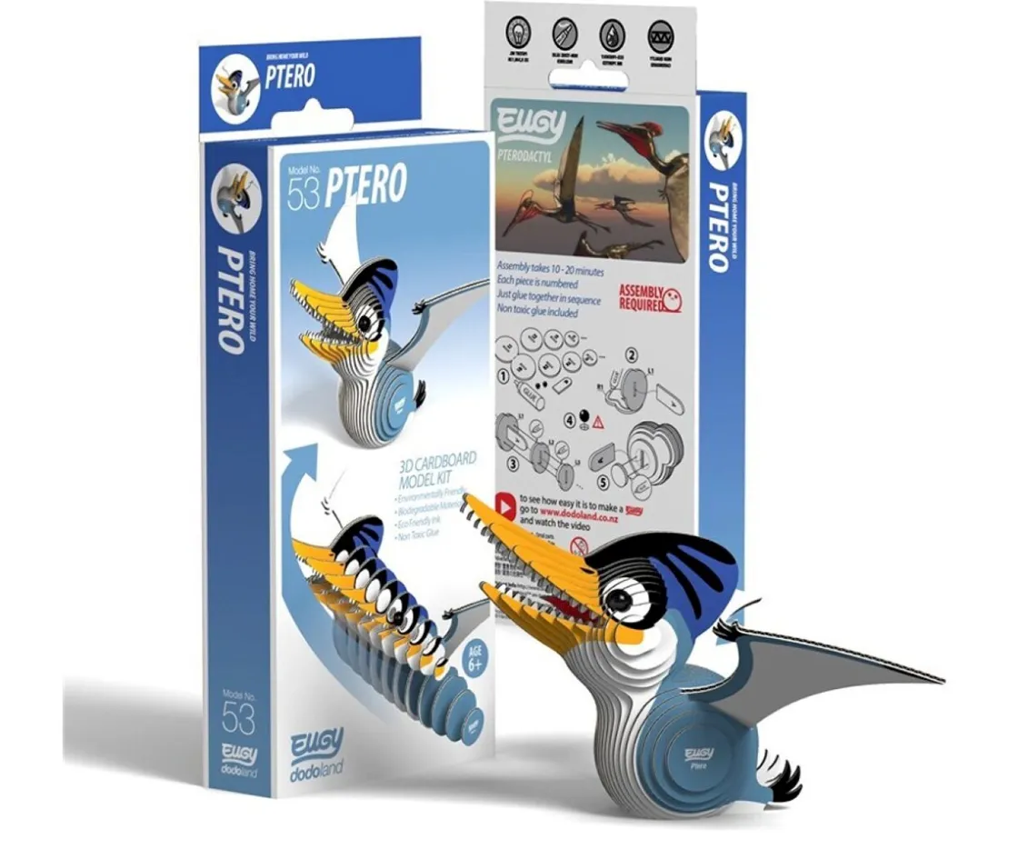 Niños Dodoland Puzzle 3D Eugy Ptero