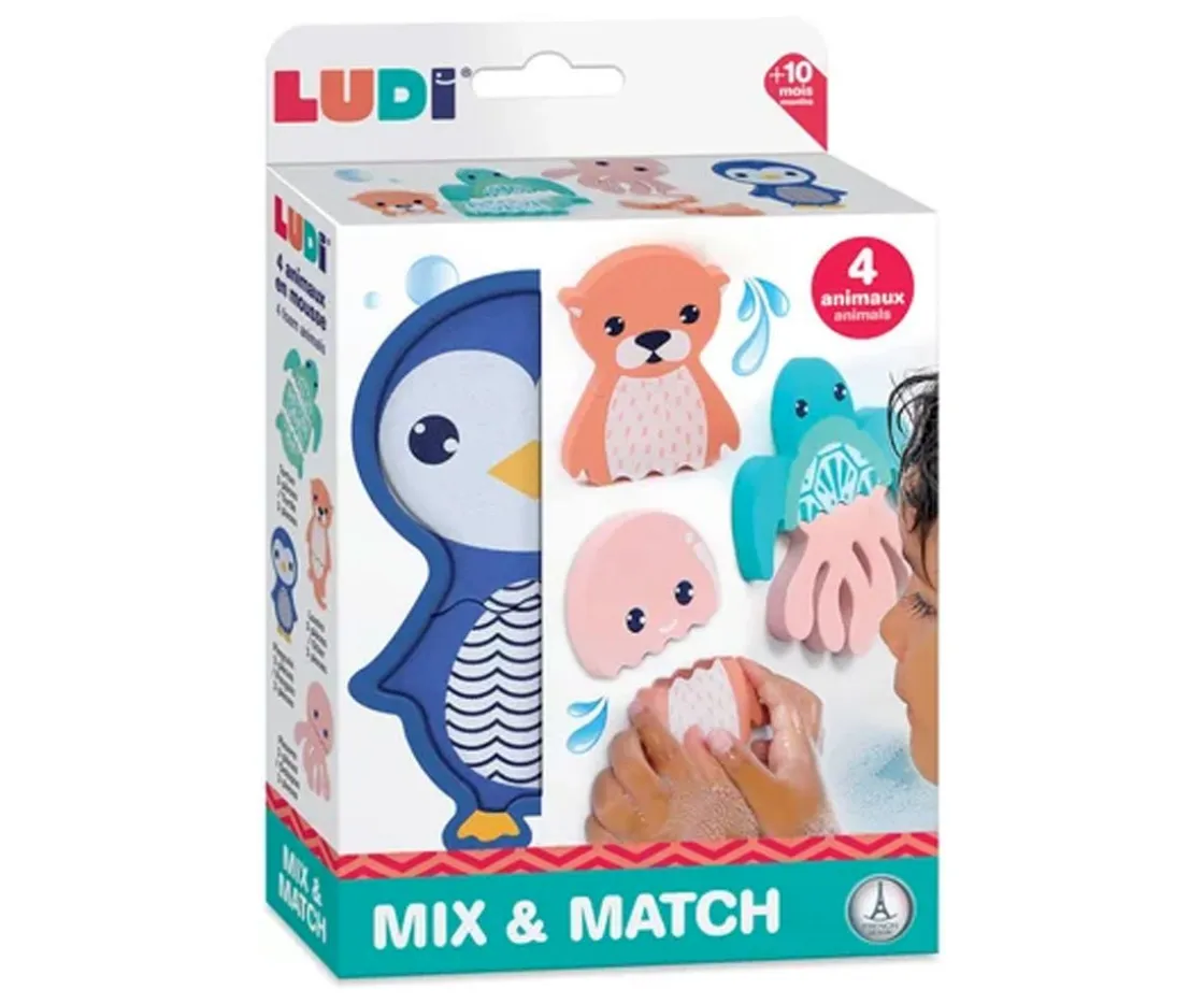 Niños Ludi Puzzle de Baño Mix and Match